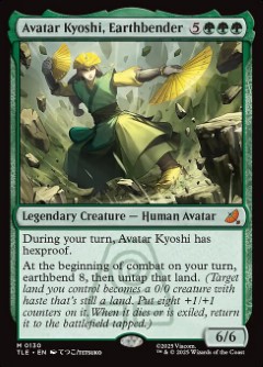 Avatar Kyoshi, Earthbender Avatar- The Last Airbender Eternal